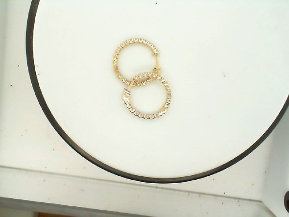 Lady's Yellow 14 Karat Diamond