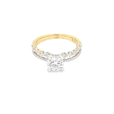 Beautiful (LG) Diamond Engagement Ring 100-772