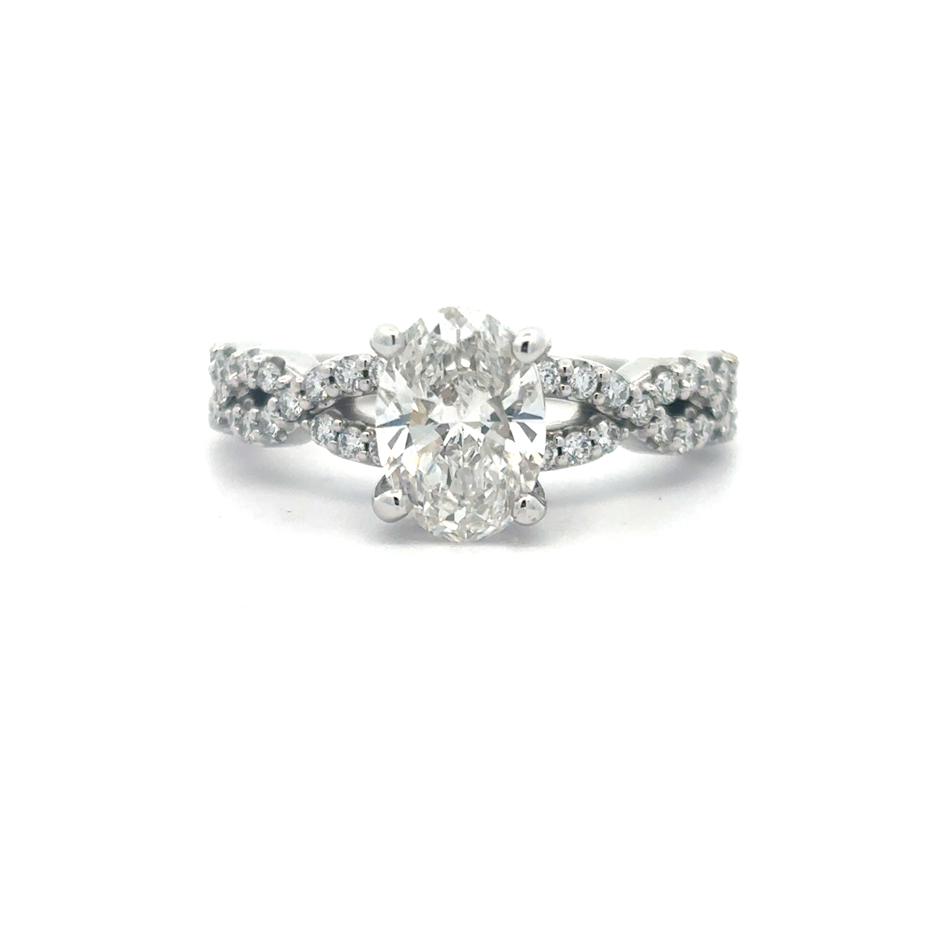 Stunning Infinity Engagement Ring 100-826