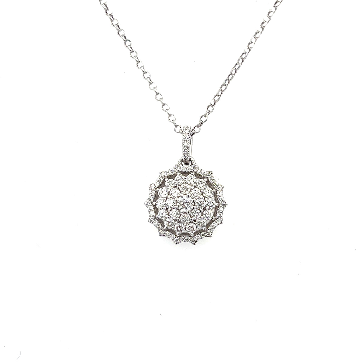 Stunning Diamond Necklace 160-1296