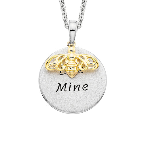 Sterling Silver "Bee Mine" Necklace 653-219