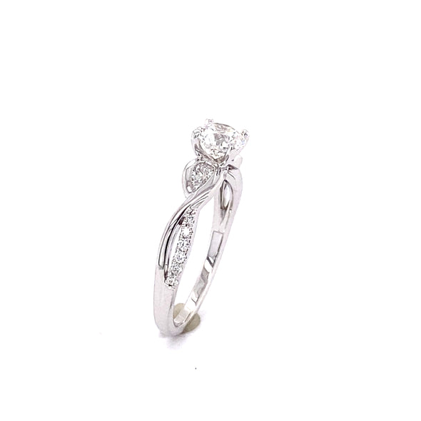 Beautiful Infinity Diamond  Engagement Ring Setting 140-908