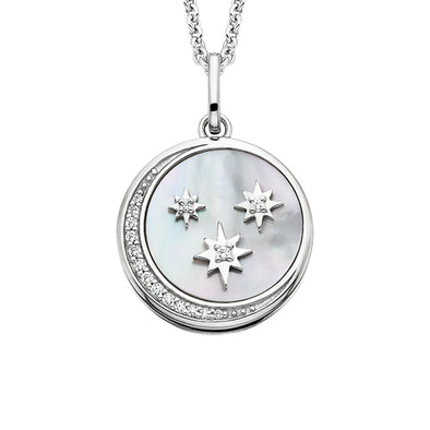 Beautiful Mother Of Pearl Necklace 653-540