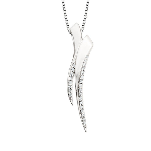 Silver Icicle Necklace 653-570