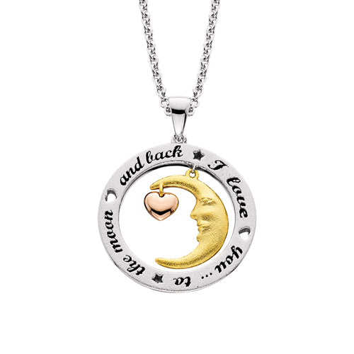 " I love you to the moon and back" Necklace 653-426