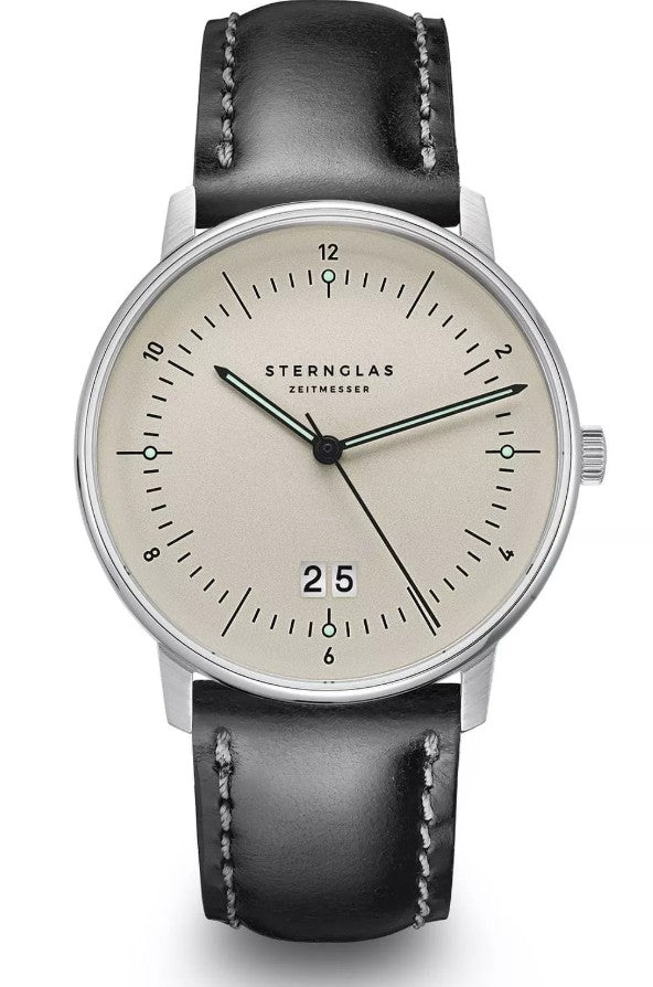 The Sternglas Naos Big Date Alabaster 542-387