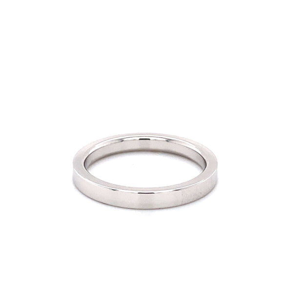 White Gold Ladies Wedding Band 400-271