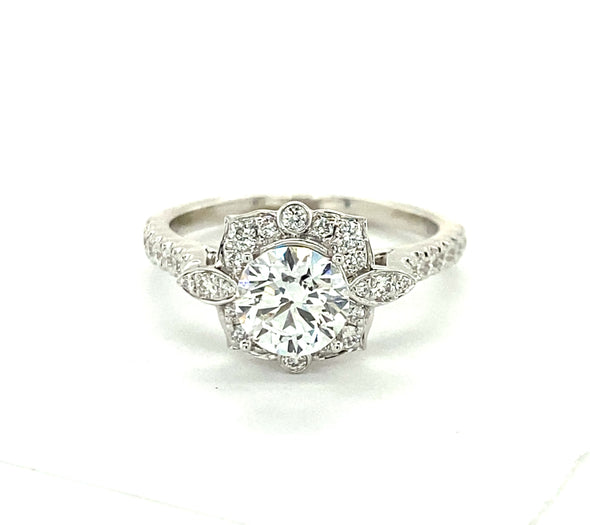 Stunning Diamond Engagement Ring 100-715