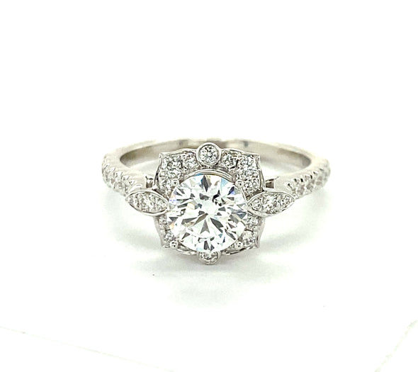 Stunning Diamond Engagement Ring 100-715