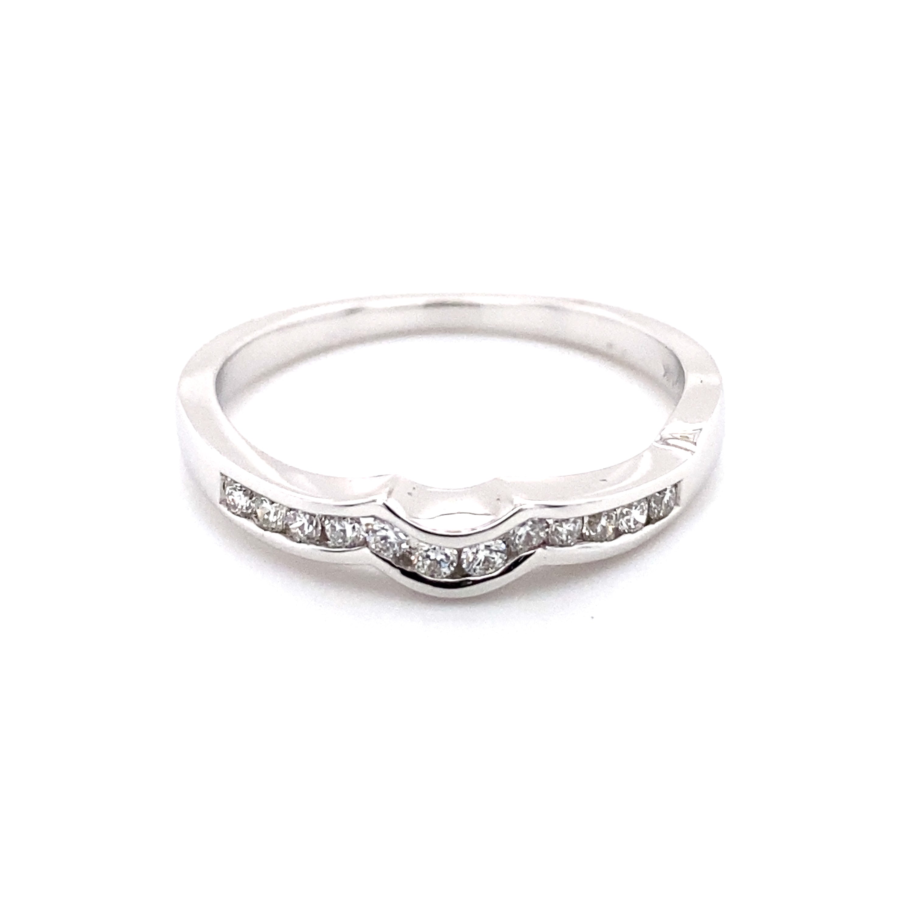 Elegant Contour Wedding Band 110-463