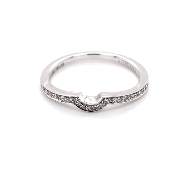 Beautiful Diamond Contour Wedding Band 110-202