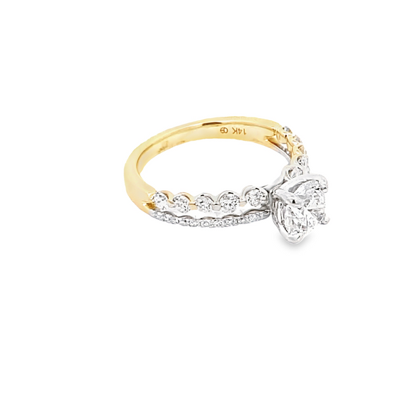 Beautiful (LG) Diamond Engagement Ring 100-772