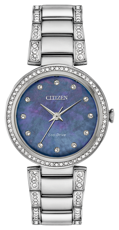 Ladies Silhouette Crystal Eco-Drive 520-346