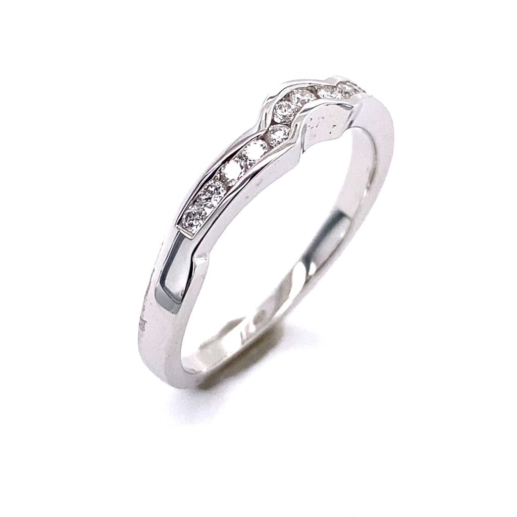 Elegant Contour Wedding Band 110-463