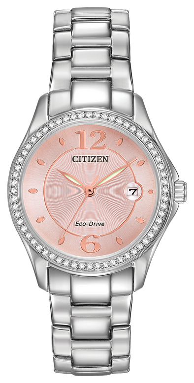 Ladies Silhouette Crystal Eco-Drive 520-342