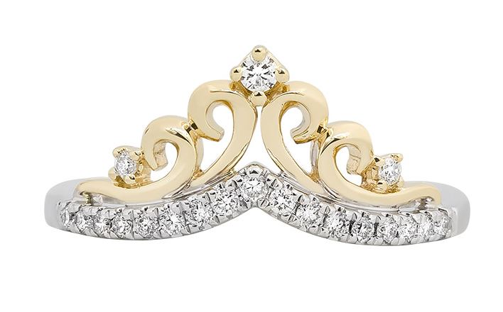 Stunning Princess Crown Diamond Ring 130-733