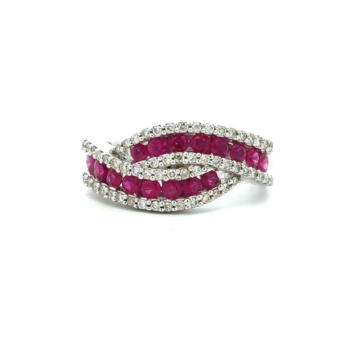 Stunning Ruby & Diamond Fashion Ring 200-1383