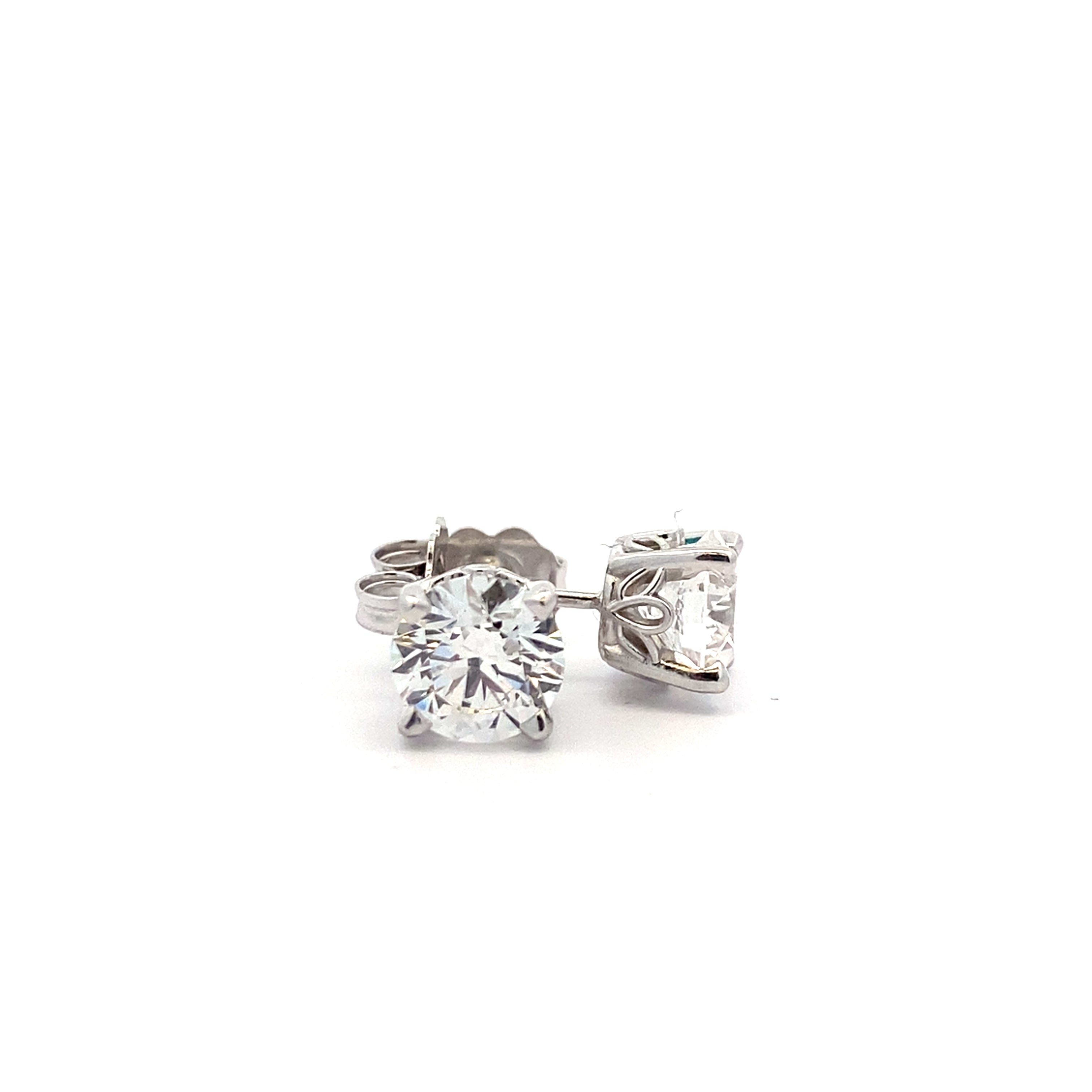 Beautiful 2CT LG Diamond Earrings 150-1124