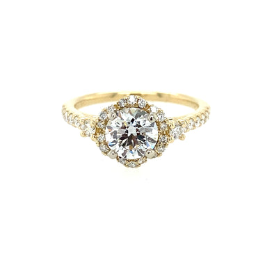 Elegant (LG) Diamond Engagement Ring 100-748
