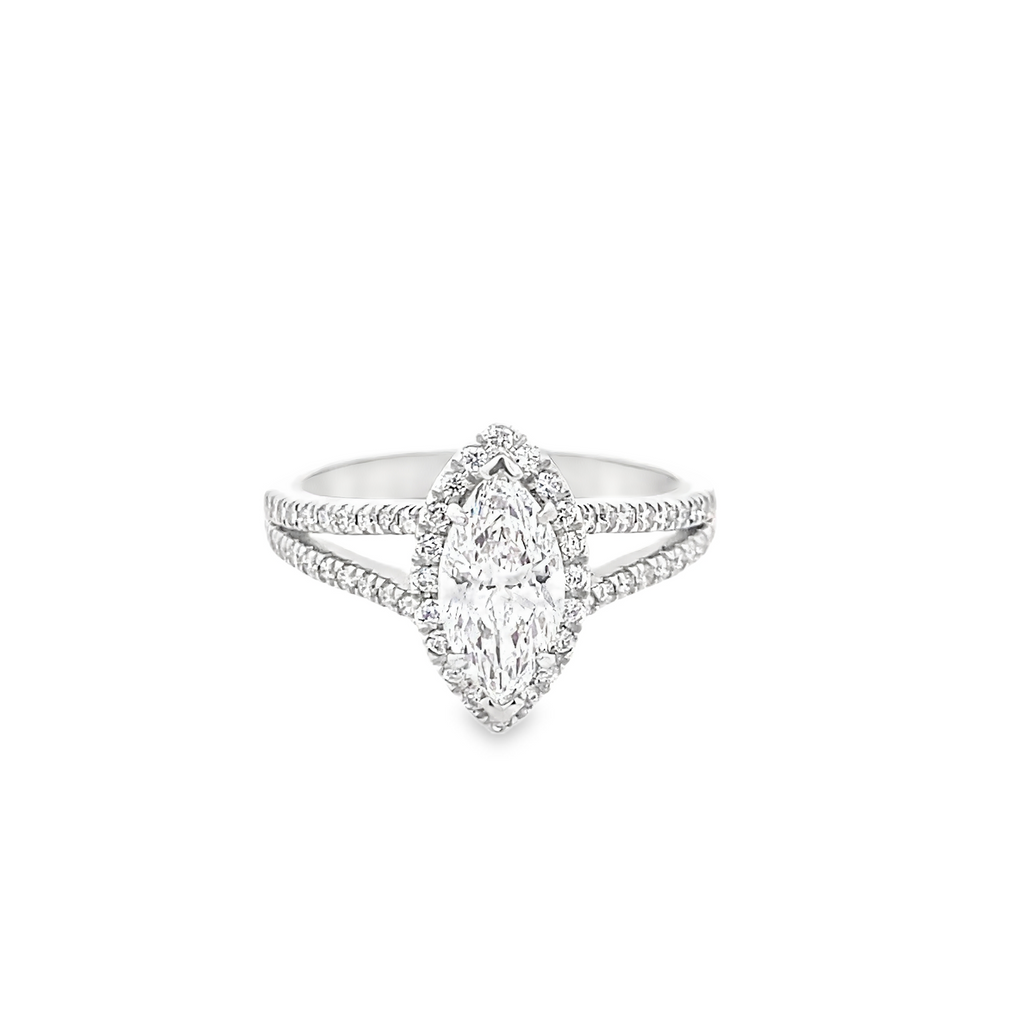 Stunning Marquise Engagement Ring 100-782