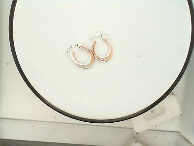 Lady's 2-Tone Sterling Silver