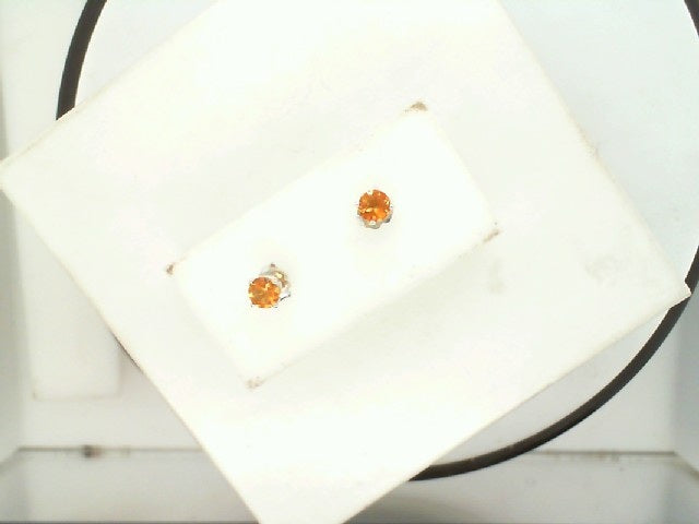 Lady's White 14 Karat Citrine