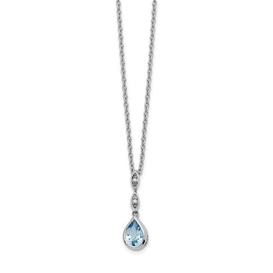 Lady's White Sterling Silver B