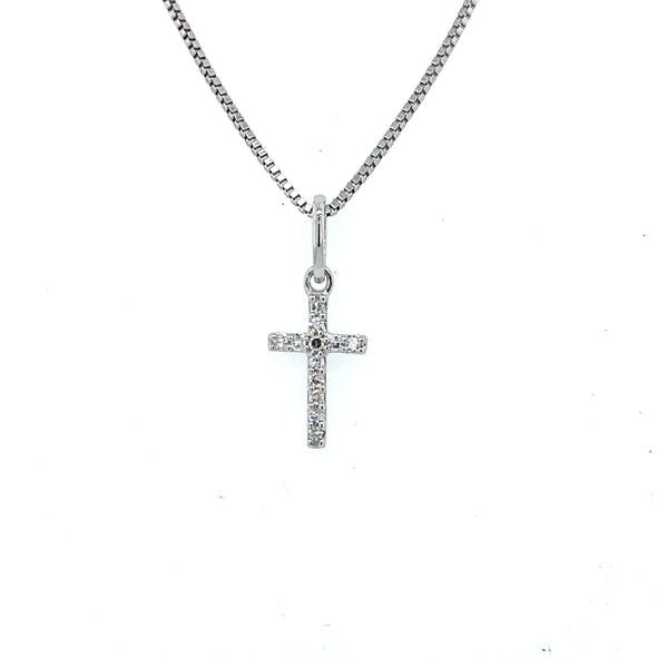 Dainty Diamond Cross 653-429