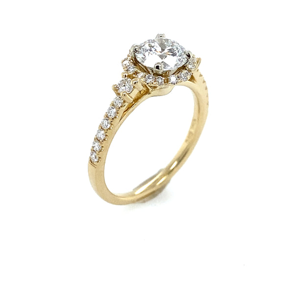 Elegant (LG) Diamond Engagement Ring 100-748