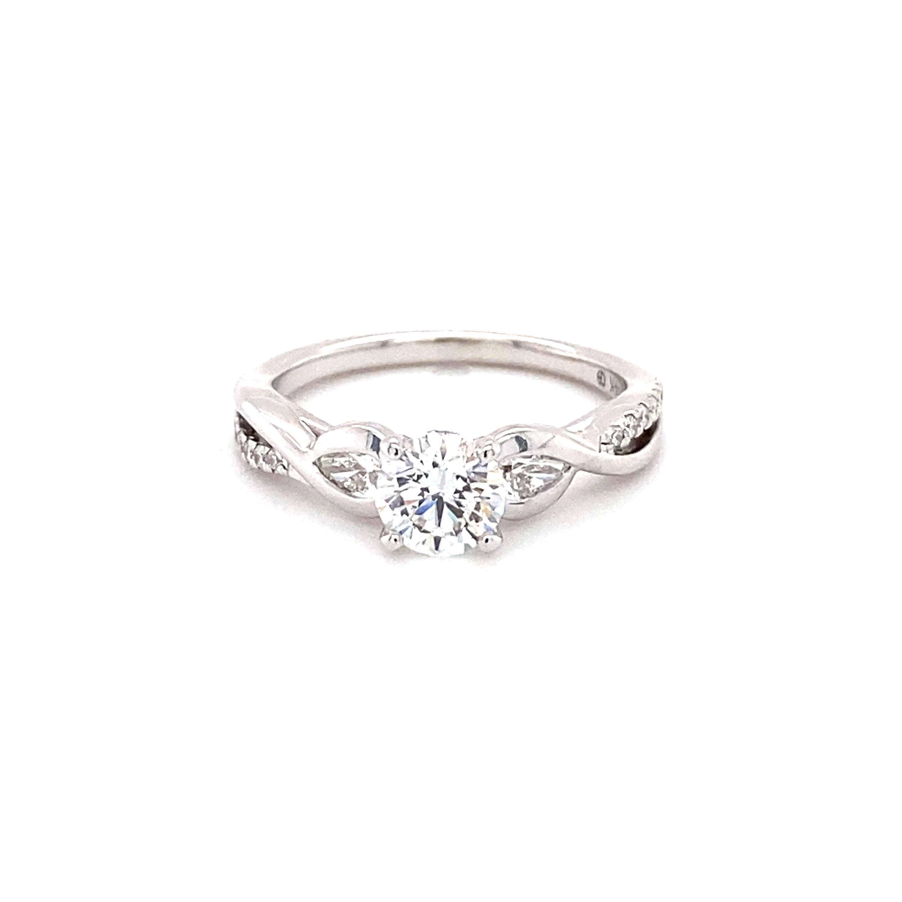 Beautiful Infinity Diamond  Engagement Ring Setting 140-908