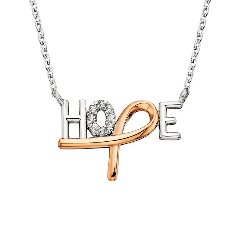 Sterling Silver Hope Necklace 653-613