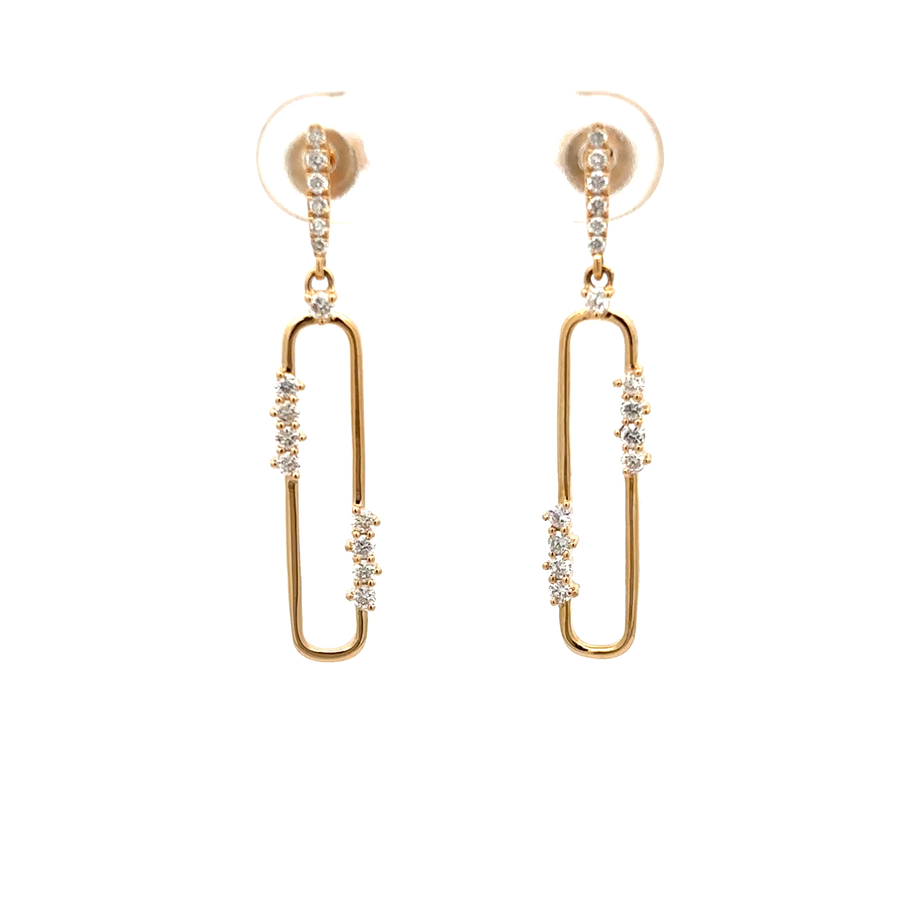 Stunning Dangle Link Earrings 150-1138