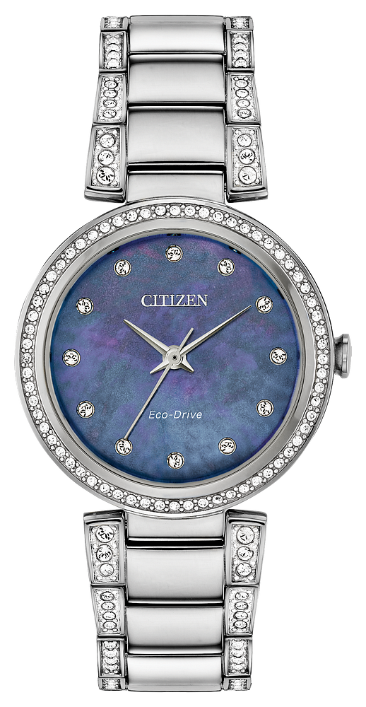 Ladies Silhouette Crystal Eco-Drive 520-346