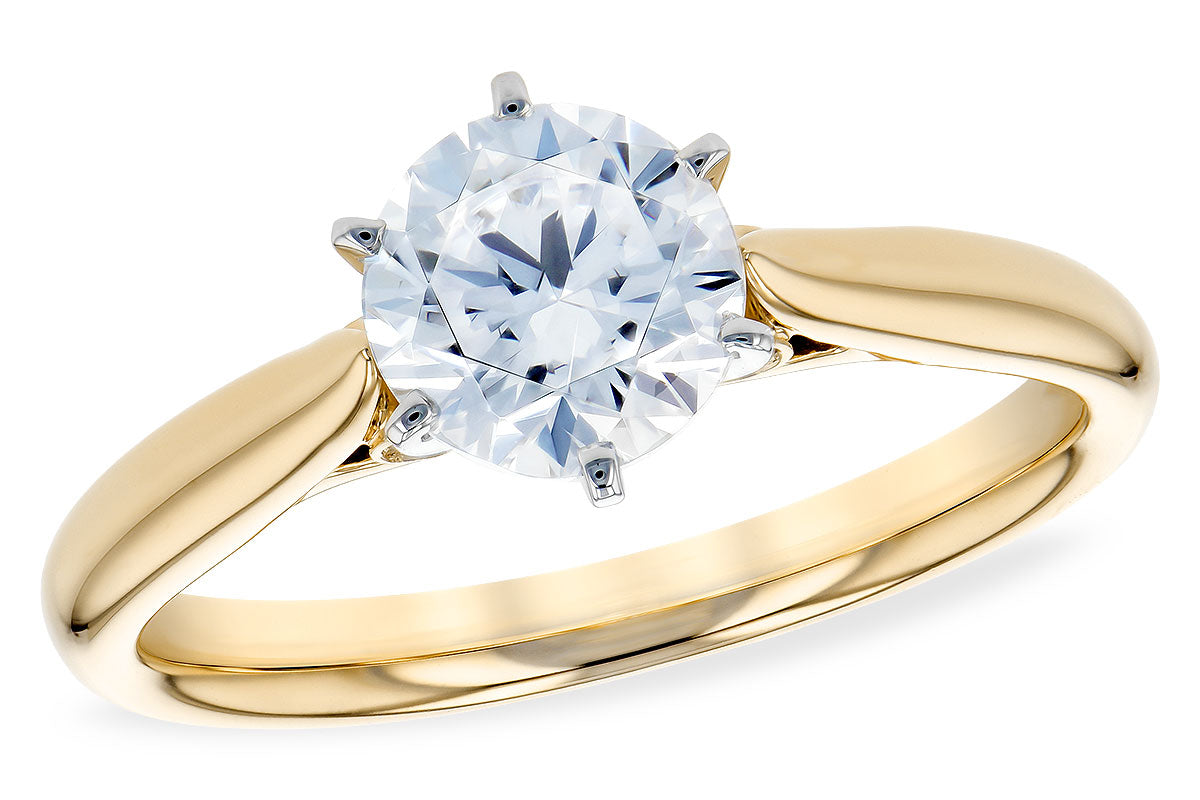 Yellow 14 Karat Cathedral Ring  100-831