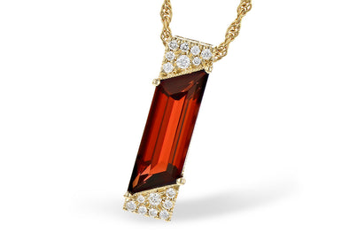 Beautiful Barnet & Diamond Necklace 230-663