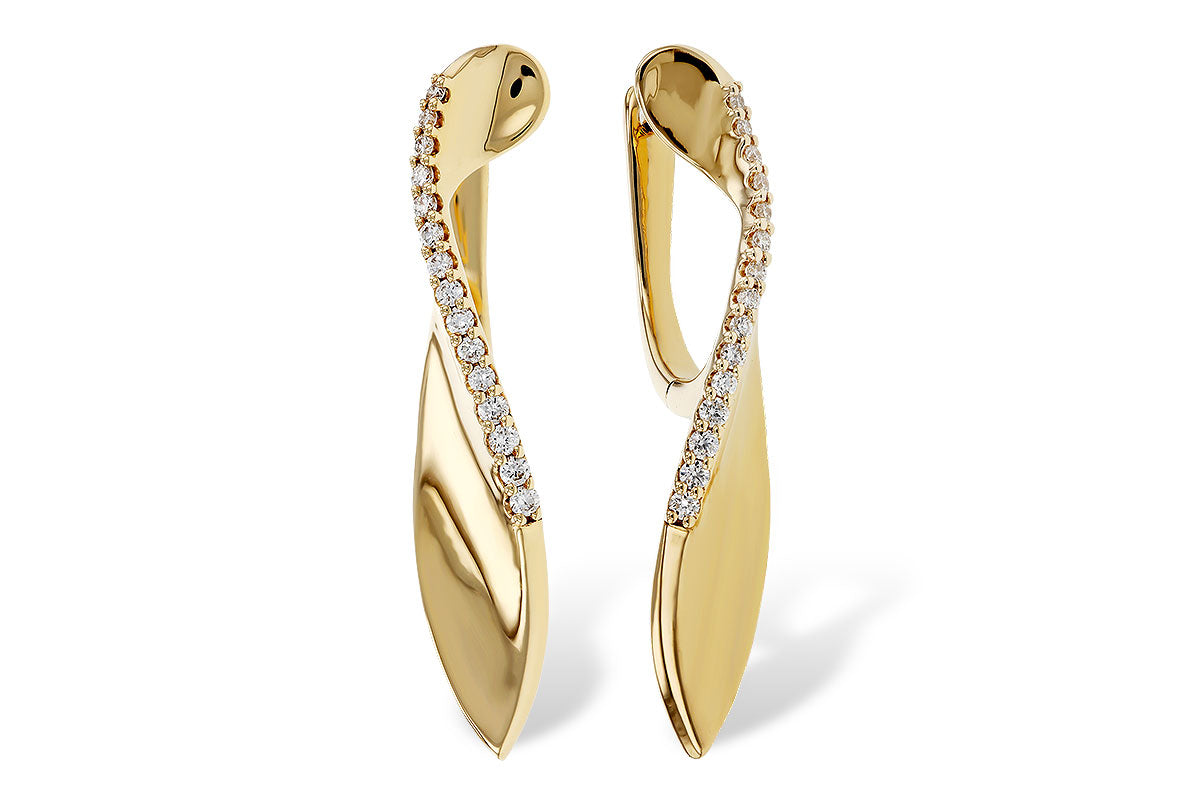 Beautiful Diamond Drop Earrings 150-1122